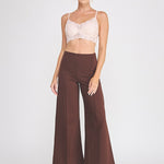 Elise Corded Lace Padded Bralette pink back