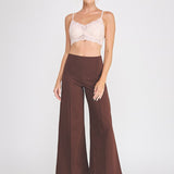 Elise Corded Lace Padded Bralette pink back