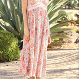 Sea Breeze Lace Maxi Dress