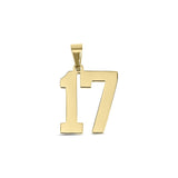 MTT Jewelry - Jewelry - Charms - Sport Number Pendant - MTT Collective