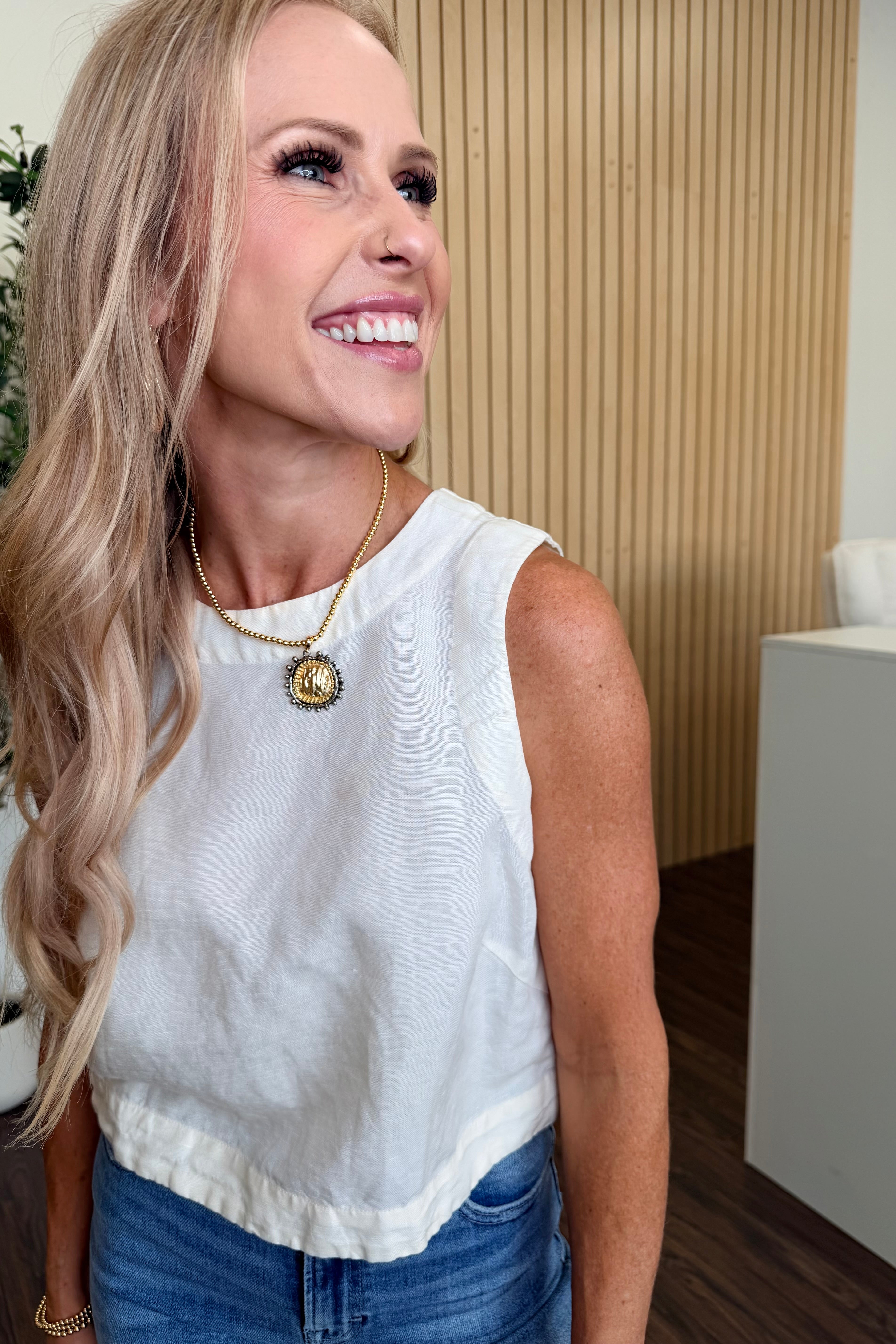 Quinn Linen Tank