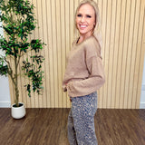 Ella Cheetah Print High Rise Classic Straight