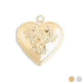 Rose Heart Locket