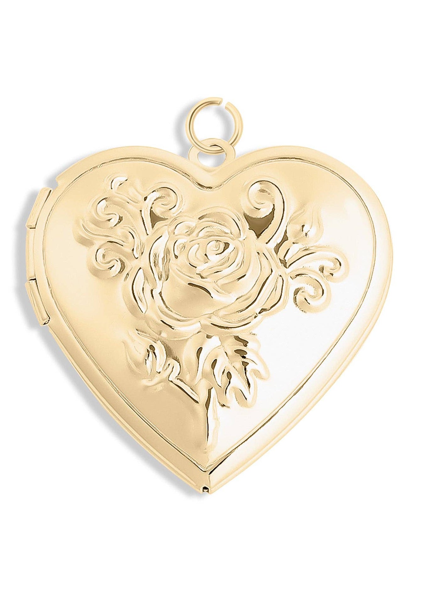 MTT Jewelry - Jewelry - Charms - Rose Heart Locket - MTT Collective