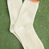 Cozy Ruffle Rib Crew Socks
