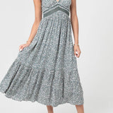 Sea Breeze Lace Maxi Dress