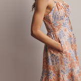 Sunset Ruffle Mini Dress