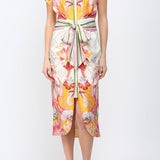 Laurel Botanic Tie Waist Dress