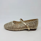 The Woven Goldie Flat