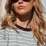 Carve Allure Black Gold Grey sunglasses - lifestyle