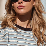 Carve Allure Black Gold Grey sunglasses - lifestyle