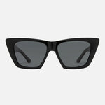 CARVE York Gloss Black sunglasses – front view