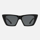 CARVE York Gloss Black sunglasses – front view