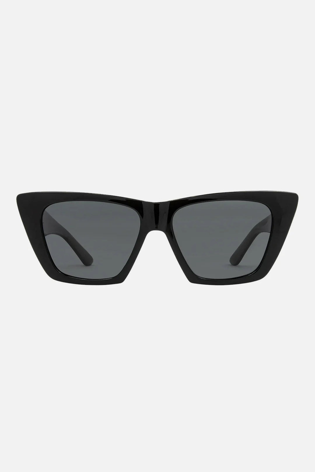 CARVE York Gloss Black sunglasses – front view