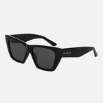 CARVE York Gloss Black sunglasses – angle view