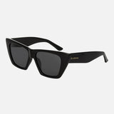 CARVE York Gloss Black sunglasses – angle view