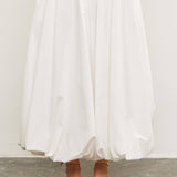 Dianne Smocked Waist Bubble Hem Skirt