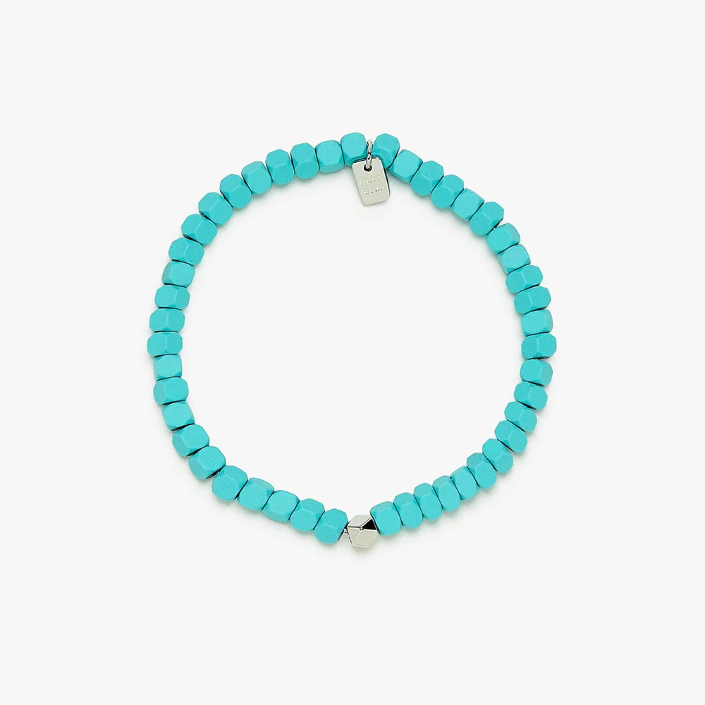 Girl's Coated Hematite Stretch Bracelet - MTT Collective
