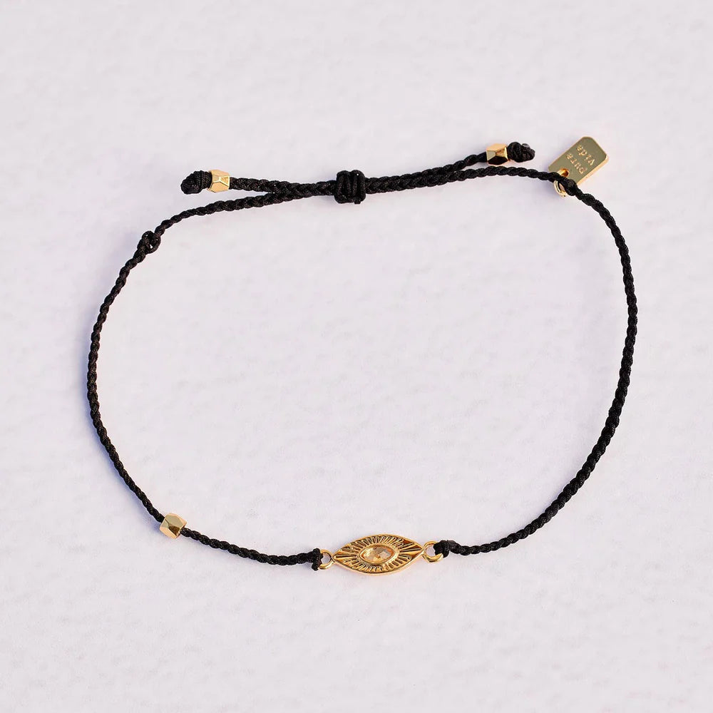 Pura Vida Sunburst Eye Charm Bracelet - MTT Collective