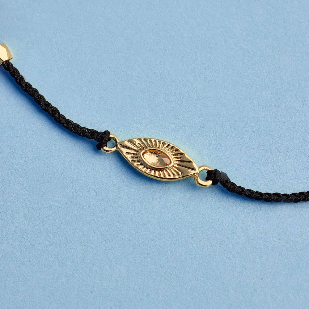 Pura Vida Sunburst Eye Charm Bracelet - MTT Collective