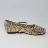 The Woven Goldie Flat