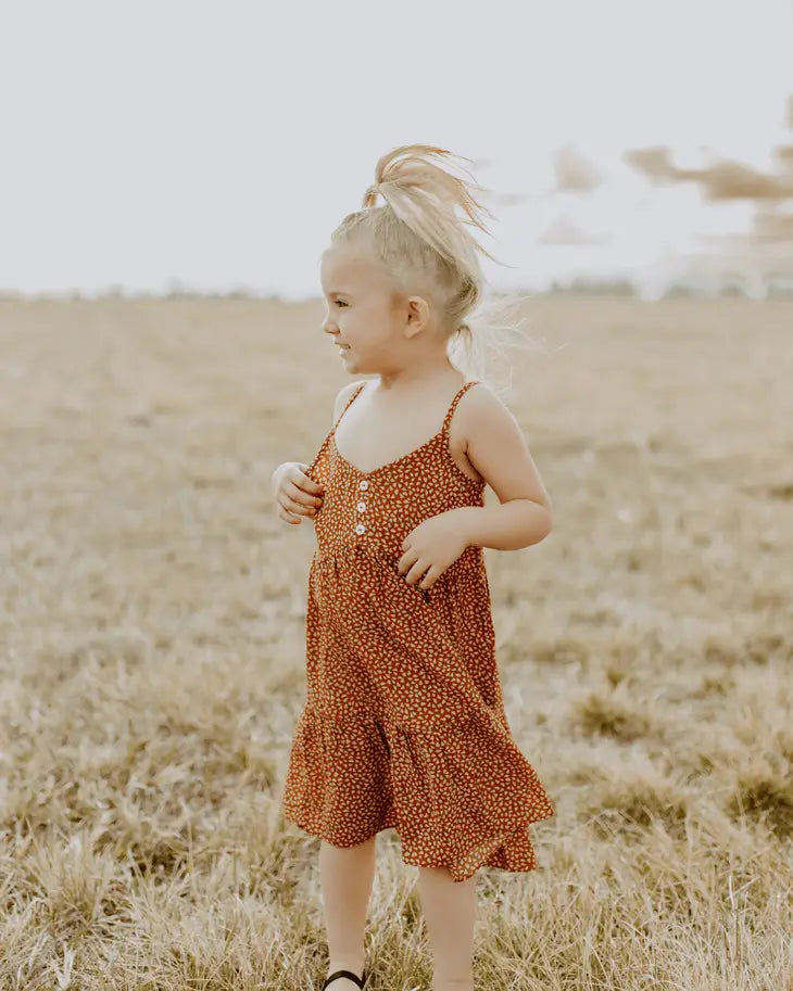 BROOKLYN SUNDRESS | SPOTTED SAHARA - MTT Collective