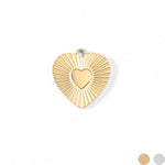MTT Jewelry - Jewelry - Charms - Sunburst Heart Charm - MTT Collective