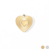 MTT Jewelry - Jewelry - Charms - Sunburst Heart Charm - MTT Collective