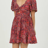 Gardenia Twist Front Dress