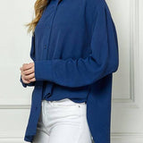Easy to Love Boyfriend Button Up Shirt