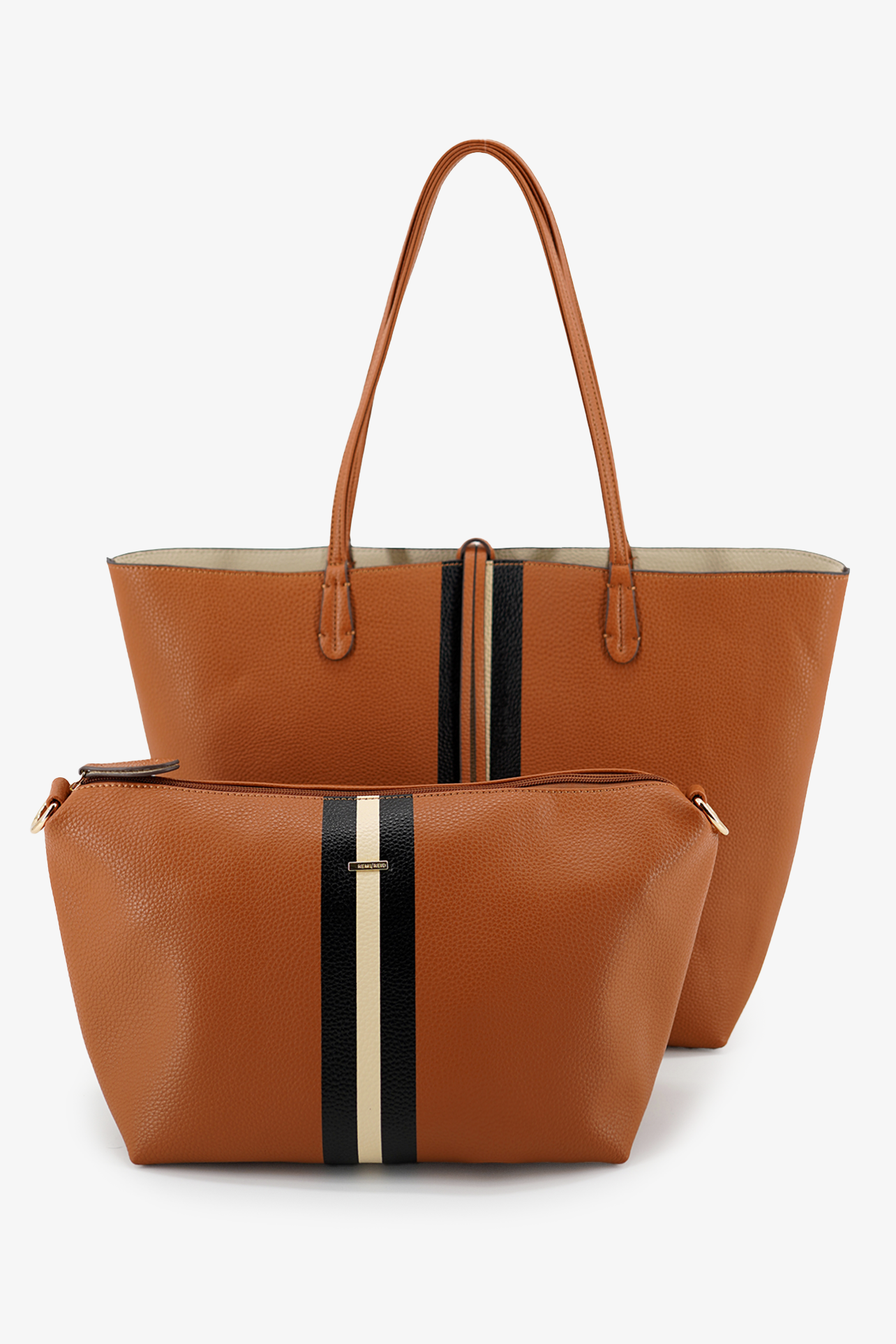 Remi/Reid - Bags - Purses & Handbags - Departure Tote Stripe Bag - MTT Collective