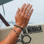 Men's Faceted Pyrite Stretch Bracelet - MTT Collective