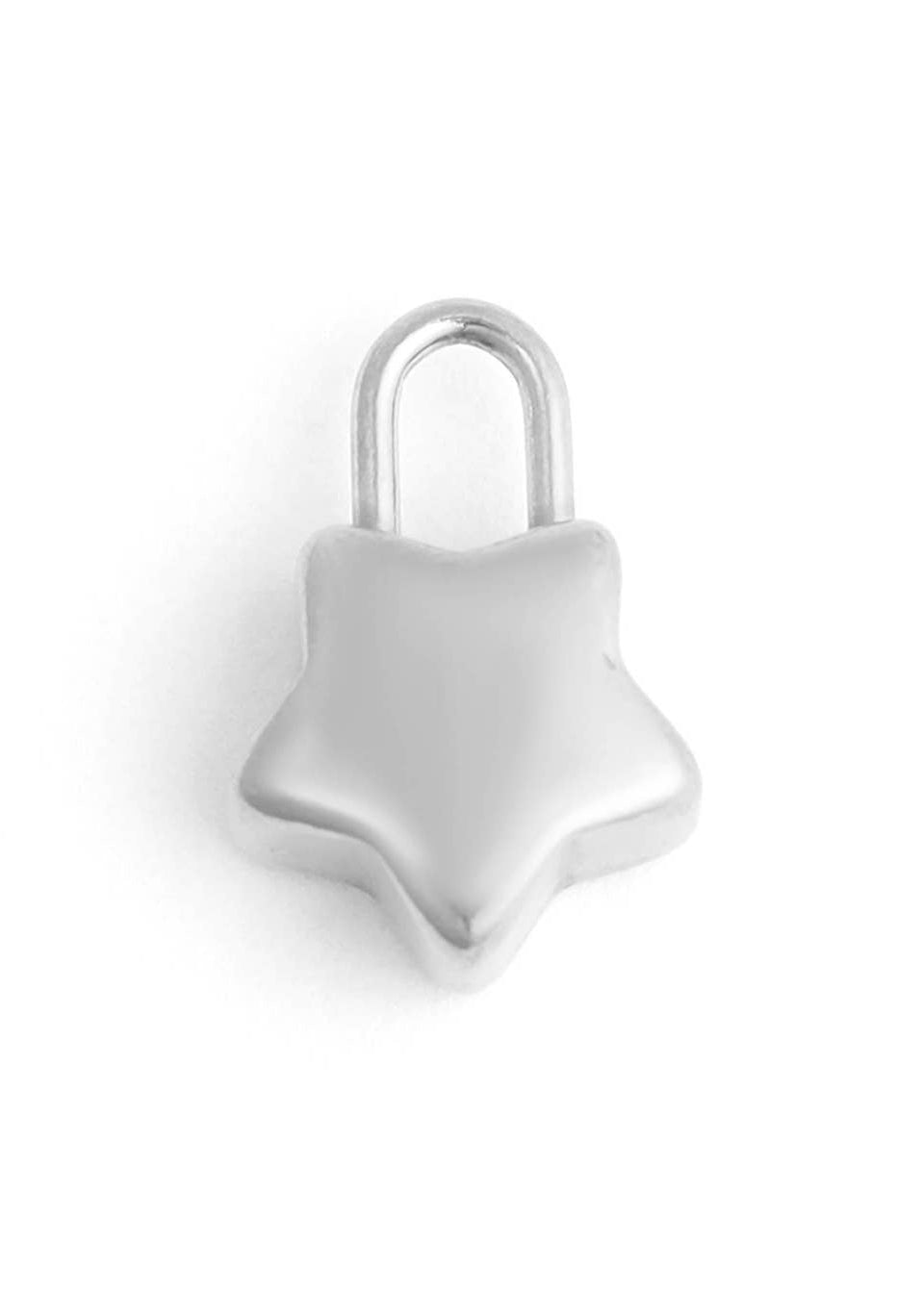MTT Jewelry - Jewelry - Charms - Star Padlock Charm - MTT Collective