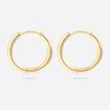 Jessica Classic Hoop Huggie Earrings