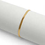 Rowan Gold Stainless Steel Herringbone Chain Bracelet - MTT Collective