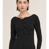 Rosie Floral Lace Boat Neck Top