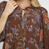 Isla Tiered Boho Midi Dress