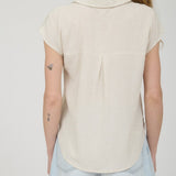 Sun Deck Linen Button Down