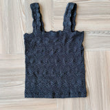Julie Lace Textured Square Top