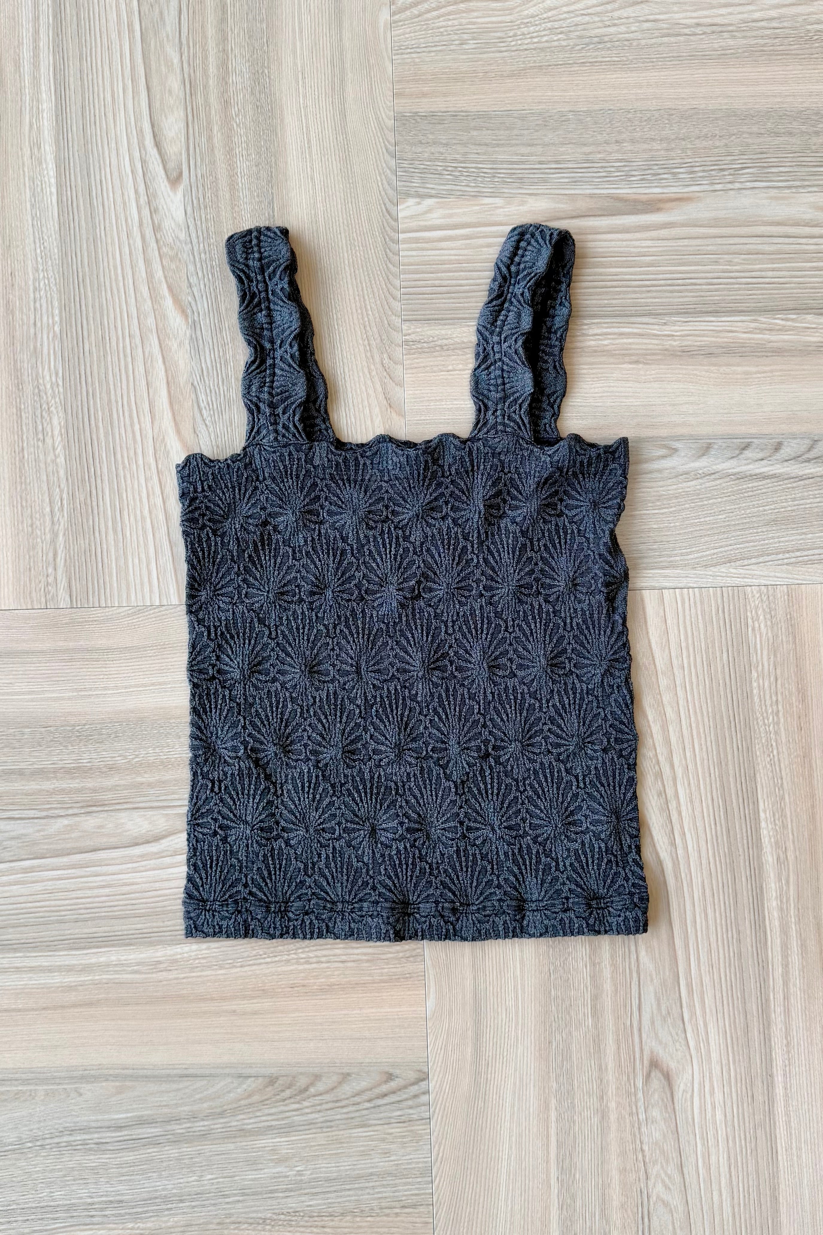 Julie Lace Textured Square Top