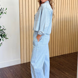 Erin Soft Denim Railroad Jacket