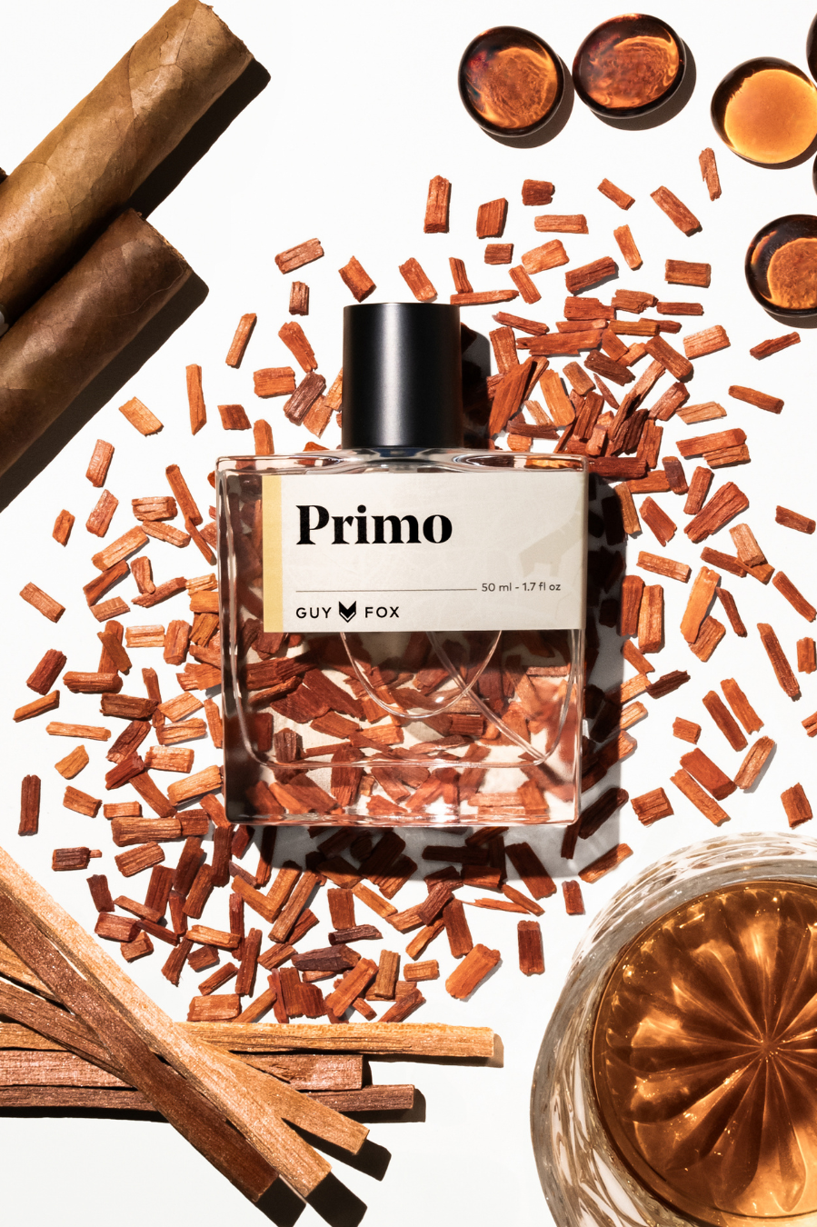 Primo - Men's Cologne - Santal, Cuban Cigar, Smoked Rum - MTT Collective