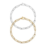 Taylor Paperclip Chain Bracelet