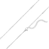 Gabrielle Satellite Bar Chain Necklace