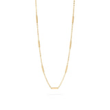 Gabrielle Satellite Bar Chain Necklace