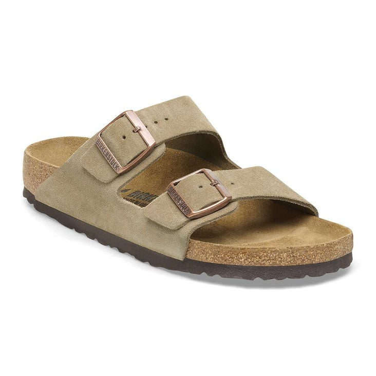 Birkenstock - Womens - Shoes - Sandals - Arizona Suede Leather Sandals - MTT Collective