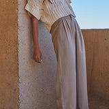 Cleo Knit Crochet Short Sleeve Top