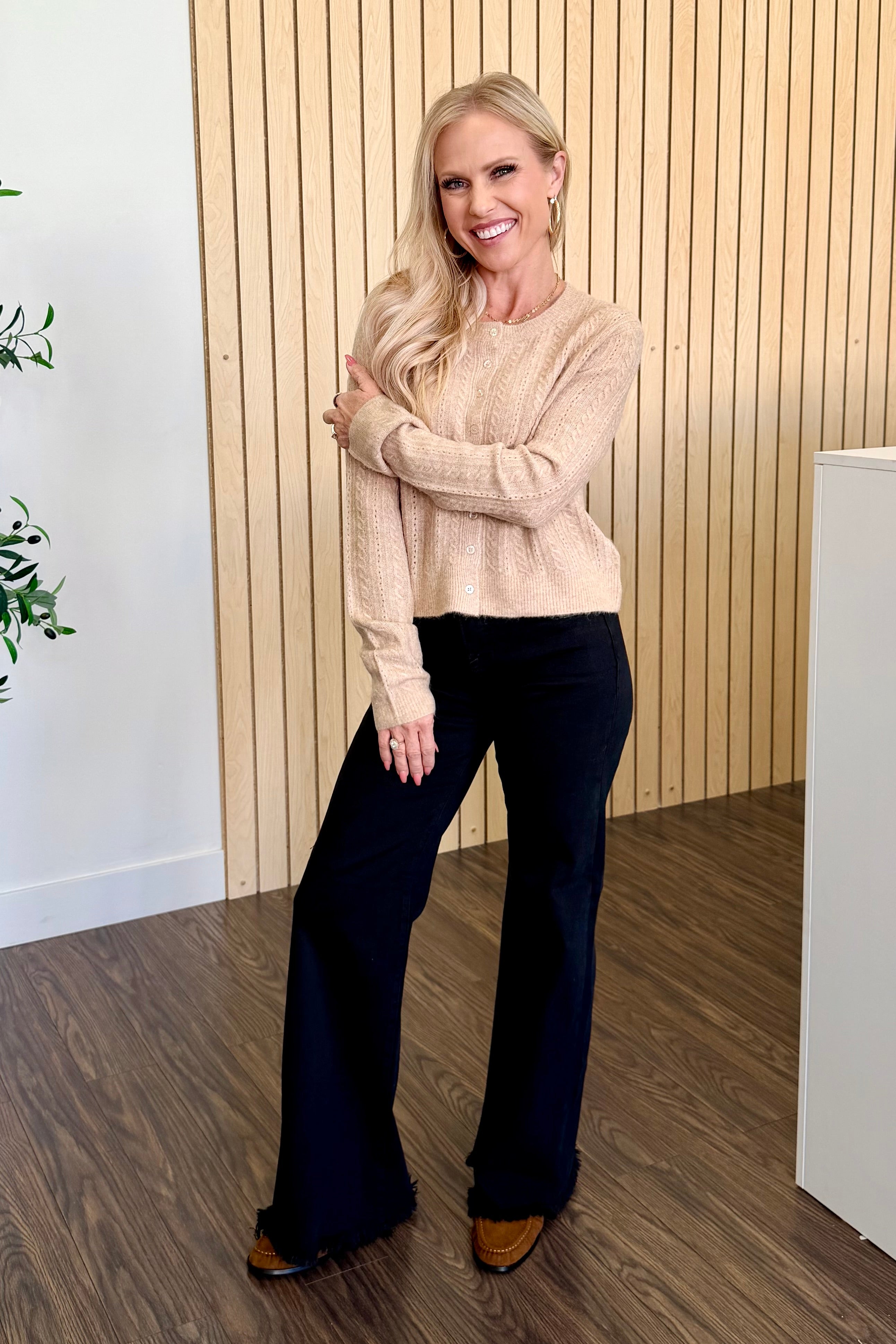 Medina Cable Cardigan