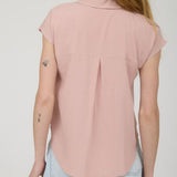 Sun Deck Linen Button Down