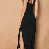 Camille Halter Midi Dress